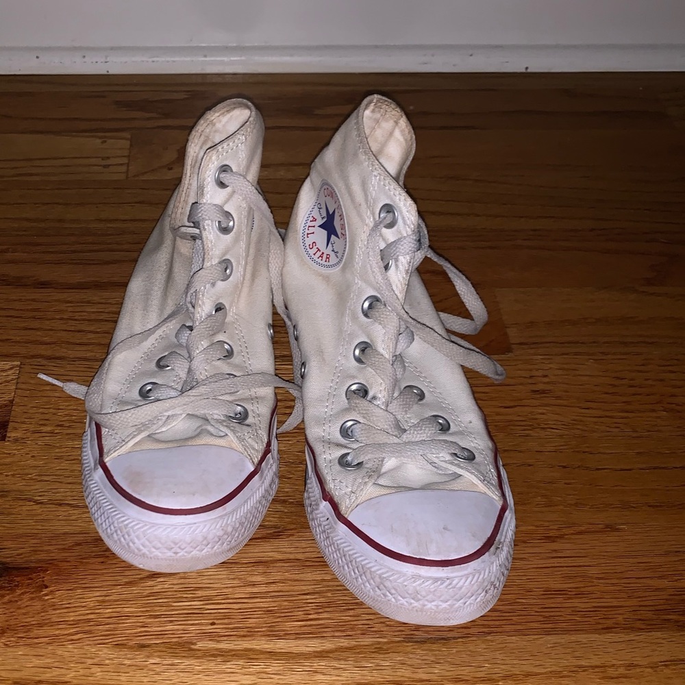 White high top converse